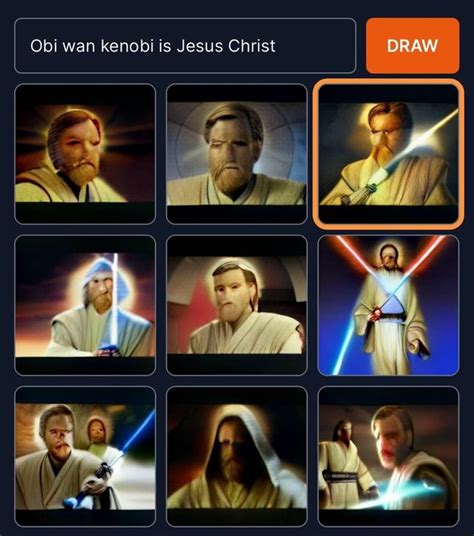 Obi wan kenobi is Jesus Christ DRAW all - iFunny