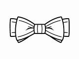 Cute Ribbon Coloring Page  sketch template