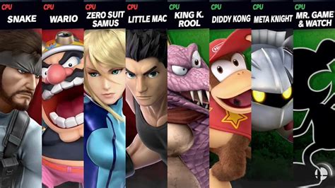 Super Smash Bros. Ultimate - Team Snake vs Team Random - YouTube