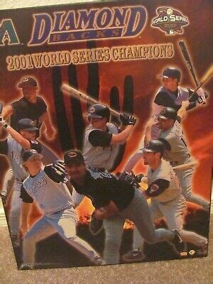 Arizona Diamondbacks 2001 World Series Championship Picture Plaque | eBay