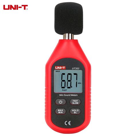 UNI T UT353 Professional Mini Digital Sound Noise Level Meter Decibel ...