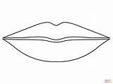Lip coloring page  Free Printable Coloring Pages sketch template