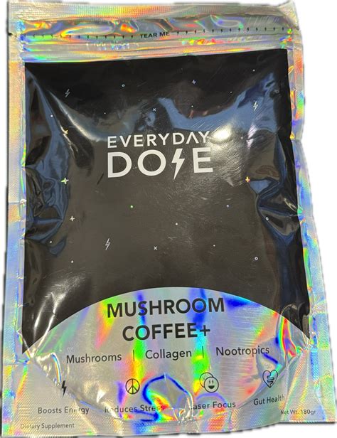 Everyday Dose 30 Servings Dose Bag - Mushroom Coffee + | Therasage – Therasage
