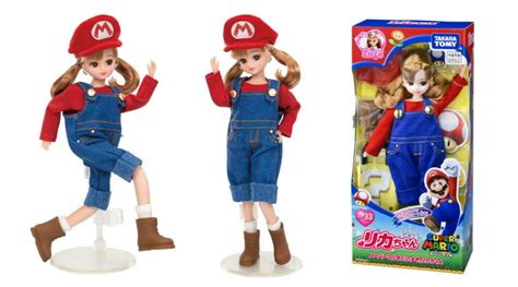 Super Mario Licca-Chan Doll Announced In Japan – NintendoSoup