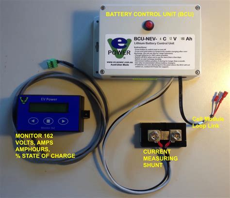 BCU-NEV EV Power Lithium Battery Control Unit - EV Power Australia Pty Ltd