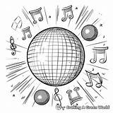 Disco Ball Coloring Pages  Free & Printable sketch template