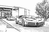 Bugatti Coloring Pages  For Kids sketch template