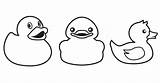 Rubber Duck Coloring Pages sketch template