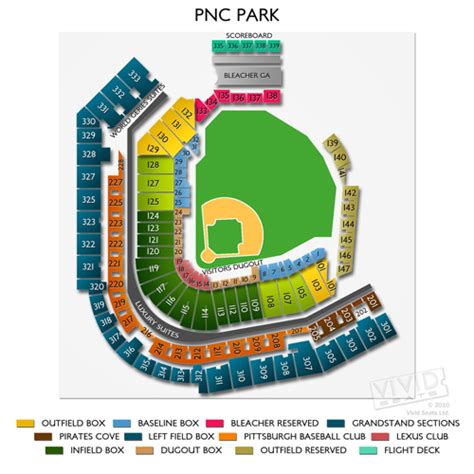 PNC Park Tickets - PNC Park Seating Charts