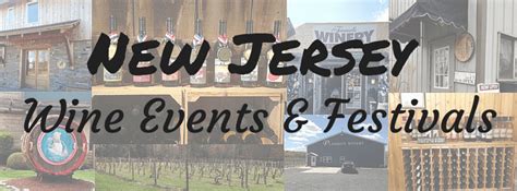 New Jersey Wine Events and Festivals