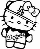 Dodgers Baseball Logo Coloring Page Coloring Pages sketch template