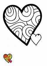Free Fancy Heart Shape Coloring Page  Download In PDF Templatenet sketch template