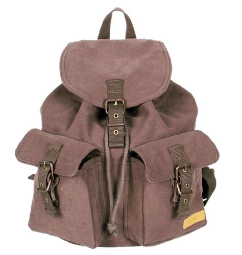 Vintage canvas backpacks women, women's everyday backpack purse - YEPBAG