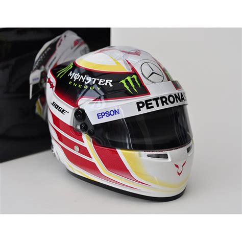 Helmet 1/2 Lewis Hamilton F1 World Champion 2015 70200020 - Miniatures ...