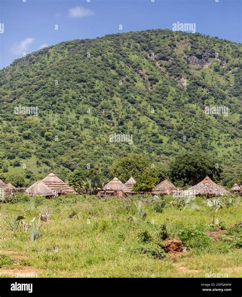 A small village in the Imatong Mountains of South Sudan Stock Photo - Alamy