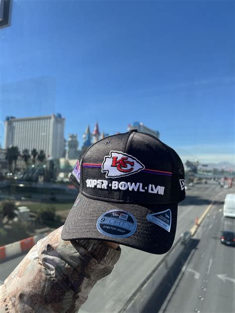 Kansas City Chiefs Super Bowl LVIII Las Vegas New Era Trucker Hat ...