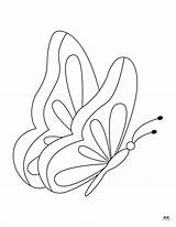 Butterfly Coloring Sheets sketch template