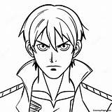 Eren Yeager Battle Ready Coloring Page  Pagescom sketch template