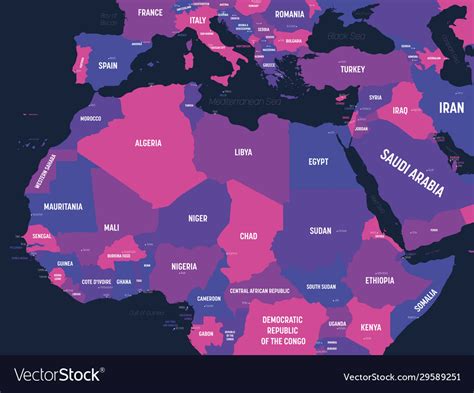 Political Map Of North Africa Map | sexiezpix Web Porn