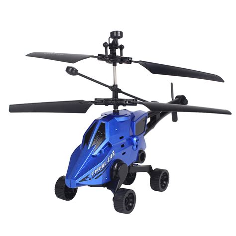 CX108 3CH Infrared Remote Control RC Helicopter Land Air Vehicle Toy ...