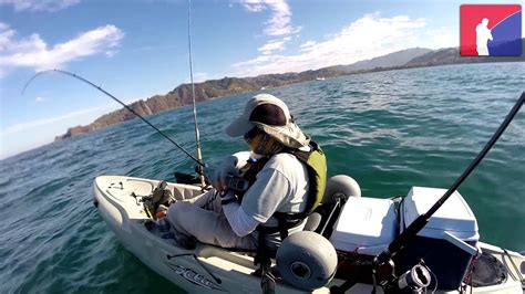 Kayak Fishing Playa Herradura, Costa Rica March 1, 2014 HD - YouTube