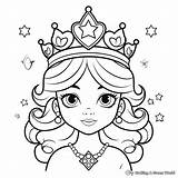 Tiara Coloring Pages  Free & Printable sketch template
