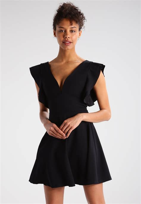 WAL G. LUCIA SKATER DRESS - Kokteilikleit/peokleit - black/must ...