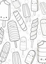 Cute Coloring Pages Sweet Treats sketch template
