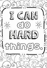 Positive Affirmations Coloring Pages For Adultsbeautiful sketch template