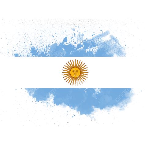 Argentina Watercolor Flag, Watercolor Flag, Argentina Flag, Argentina PNG Transparent Clipart ...