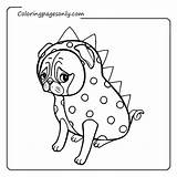 50  Pug Coloring Pages Free Printable PDF JPG PNG & Online sketch template