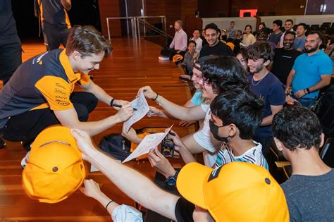 McLaren F1 Team driver Oscar Piastri chats with TKS students – KAUST Enrichment for Youth