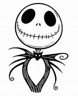 Smiling Jack Skellington coloring Page  Download Print Or Color sketch template