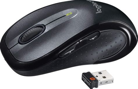 Logitech M510 Wireless Optical Ambidextrous Mouse Silver/Black 910-001822 - Best Buy