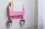 DIY Desk Organizer - How To Make A Homework Station