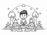 Patience Themed Coloring Sheet  Page sketch template