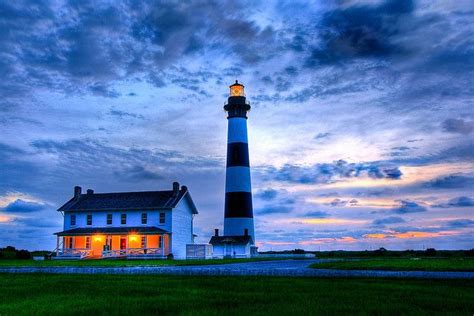 Bodie Island Sunrise | Bodie island lighthouse, Lighthouse pictures ...