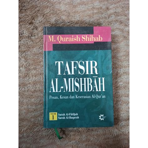 Jual Buku Tafsir AL-Mishbah (Vol 1) | Shopee Indonesia