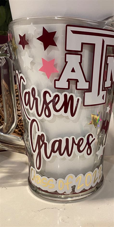 Aggie Ring Dunk Pitcher Personalized - Etsy