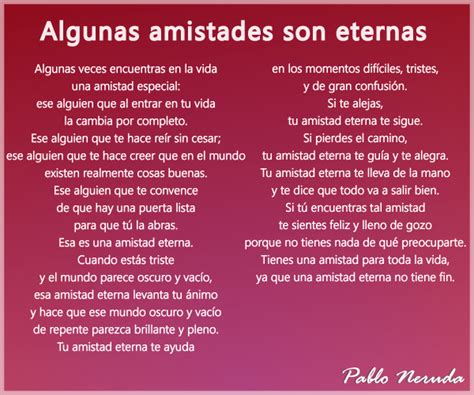 Poemas de Amistad 【Cortos y Largos】 con Autor | Poemas cortos de ...