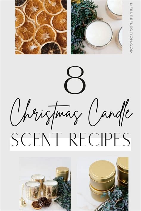 Best Christmas Candle Scent Recipes For DIY Candles