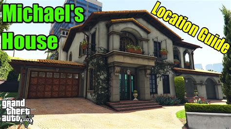 GTA 5 - Michael's House On Map Location Guide - YouTube