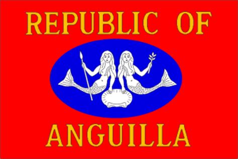 FLAGS AND COAT OF ARMS: ANGUILLA,British Overseas Territory