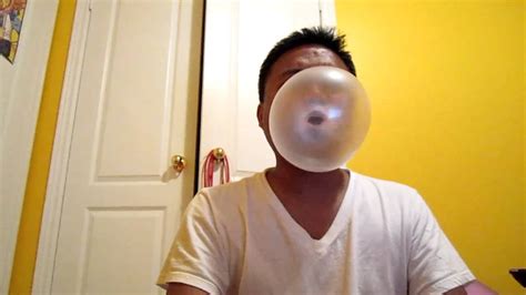 World's Largest Gum Bubble