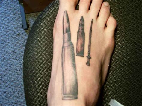 Bullet Tattoos Designs, Ideas and Meaning | Tattoos For You