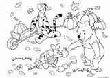 Pick Up The Autumn Leaves With A Rake Coloring Page Printable sketch template