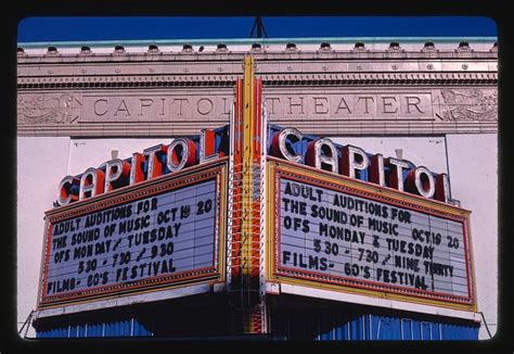 Capitol Theater, Olympia, Washington (1987) | Free Photo - rawpixel