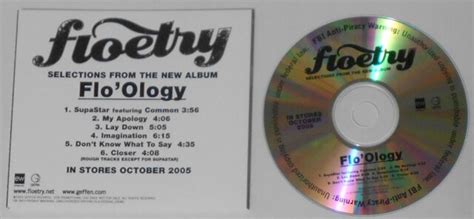 Floetry - Flo'ology ep 2005 U.S. promo cd -Rare! | eBay