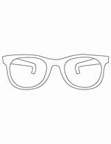 Sunglasses Coloring Pages For Kids sketch template