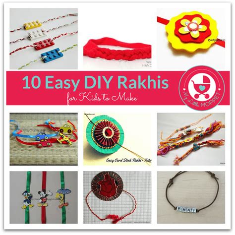 10 Simple DIY Handmade Rakhi Ideas for Kids to Make